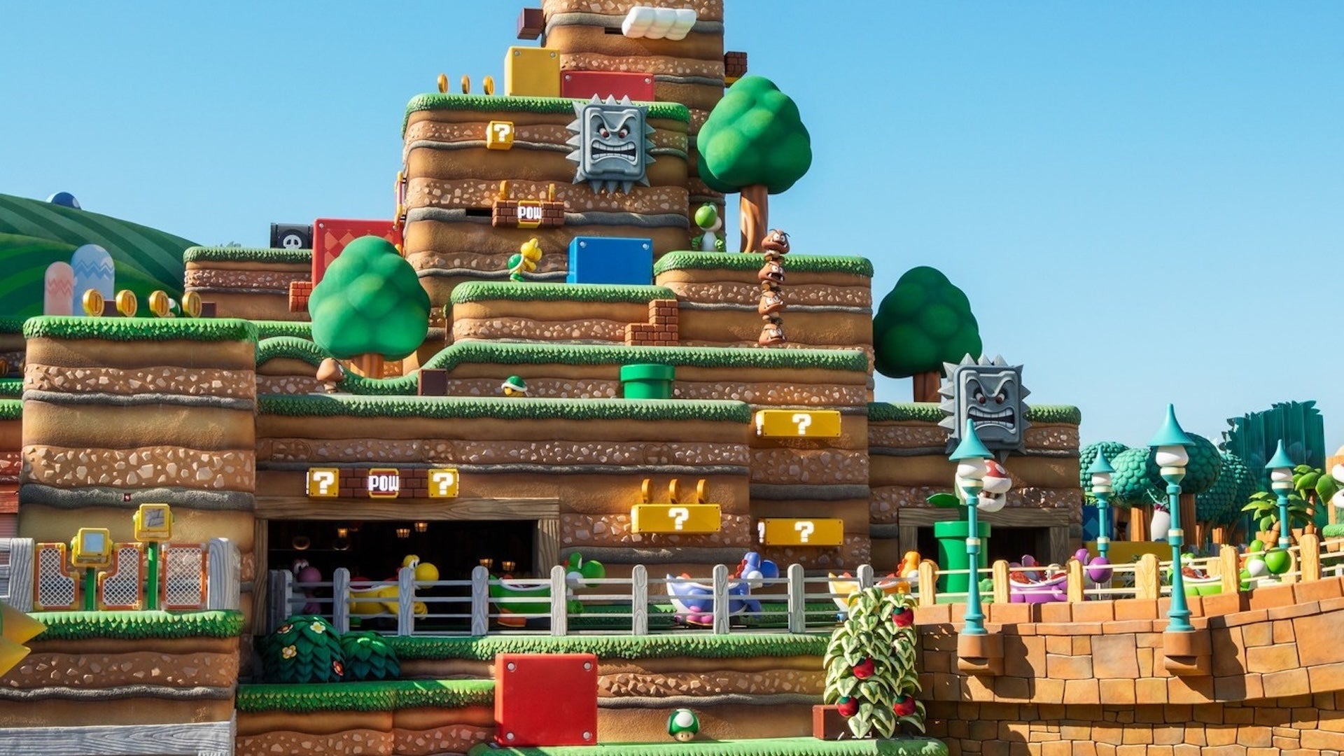 view of the Nintendo building